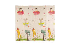 Playground mat two-sided -  FOLDING - 7702  - PLAY & EDU  - RIDE & FLY -  size: 180x200  cm