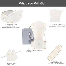 Bebear Baby Carrier 3D Air Art.283756 Cotton Beige