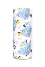 Diaper - 12462 - TETRA PRINT - EGA - DOVE - BLUE - size 70x80 cm