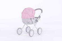 Pram for Doll  - 9325 - SUSIE - SWEET PINK and GREY
