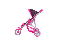 Stroller for Doll - 9326 - KATE - BLACK and PINK