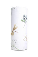 Diaper - 28906  - TETRA PRINT - EGA - DRAGONFLY - BEIGE- size 70x80 cm
