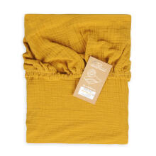 Cover to changing pad - TB0414/06  - MUSLIN in BOX - MUSTARD - size 50x70/80 cm