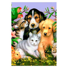 Daimond Mosaic - 47111- ANIMALS - size 30x40 cm