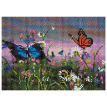 Daimond Mosaic - 48484 - BUTTERFLY - size 30x40 cm