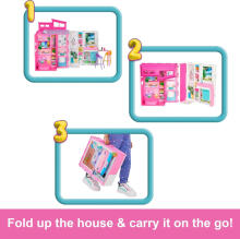 Doll - 55357 - BARBIE - GETAWAY HOUSE + DOLL