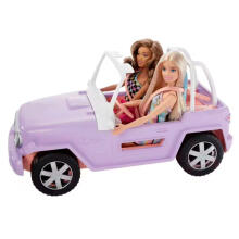 Doll -  54531 - set - BARBIE - CAR & BOAT + 2 DOLLS