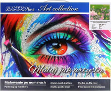 Gleznošana pēc numuriem - 50630 - KOLIBRI - izmērs 40x50 cm