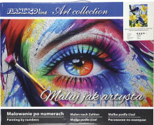Painting by the numbers - 45971 - BLUE BIRDS - size 40x50 cm
