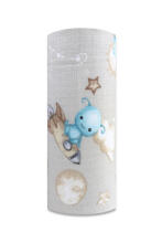 Diaper - 30305 - TETRA PRINT - EGA - ALIEN - BEIGE - size 70x80 cm