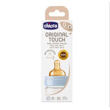 Chicco Original Touch Anticolic Baby Bottle Art.285146 Latex Feeding Bottle 150 ml