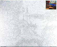 Painting by the numbers - 45834 - BAY - size 40x50 cm