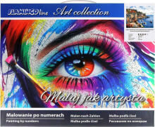 Gleznošana pēc numuriem - 45834 - BĀJA 2 - izmērs 40x50 cm