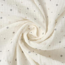 Blanket / Swaddling blanket - TB0470 /01 - MUSLIN  - size 80x120 - STARS