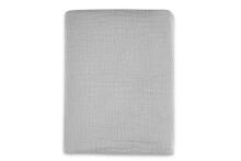 Swaddling blanket / Diaper - 28142 - MUSLIN CRUSHED - size 110x110 - LIGHT GREY