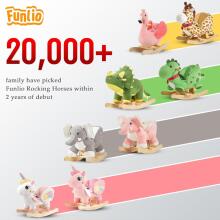 Rocking  Chair Unicorn Art.285414 Soft rocking chair with back support