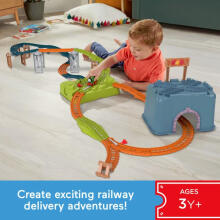 Train Set -  60177 / HGT34 - THOMAS & FRIENDS - PERCY'S CONNECT & BUILD TRACK BUKET