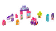 Blocks - FFG22 -MEGA BLOKS - BUILD 'n LEARN TABLE - PINK