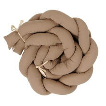 Bumper - BRAID - TB00441 / 17  - MUSLIN - BEIGE- size 200 cm