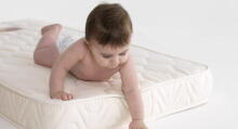 La Bebe™ Breathable 3D Air Fiber mattress with coconut coir layer DREAM for bed 120×80, 80×52 cm