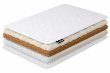La Bebe™ Breathable 3D Air Fiber mattress with wool and coconut coir DREAM for bed 120×80, 80×52 cm