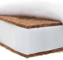 La Bebe™ Natural coconut fiber and sea grass mattress, SLEEP 120×60×9 cm (6 cm coconut + 2 cm sea grass)