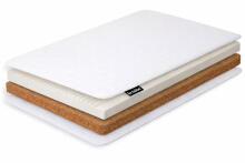 La Bebe™ Dabīgs kokosšķiedras un HR putu matracis gultai, SLEEP 120×60×9 cm (6 cm kokos + 2 cm HR putas)