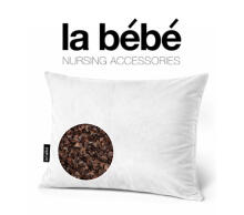 La bebe™ Pillow Eco Velvet 40x60 Art.73103 Beige/Grey 40x60 with ECO buckwheat filling