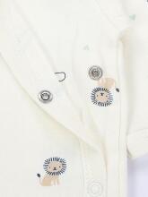 La Bebe™ Long-Sleeved Wrap Shirt for Newborn (1 pc), Art.024621, Size 56, 100% Cotton
