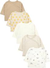 La Bebe™ Long-Sleeved Wrap Shirt for Newborn (1 pc), Art.024625, Size 56, 100% Cotton