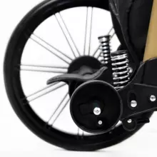 Babylux Aspero Art.286103 Black Flex Universal 3-in-1 stroller