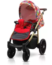 Babylux Aspero Art.286108 Grey Flex Universal 3-in-1 stroller