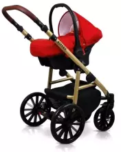Babylux Aspero Art.286108 Grey Flex Universal 3-in-1 stroller
