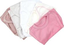 La Bebe™ Long-Sleeved Wrap Shirt for Newborn (1 pc), Art.024635, Size 56, 100% Cotton