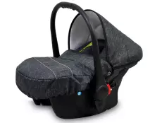 Babylux Aspero Art.286111 Grey Moro Universal 3-in-1 stroller
