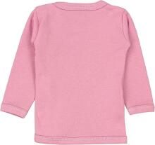 La Bebe™ Long-Sleeved Wrap Shirt for Newborn (1 pc), Art.024638, Size 56, 100% Cotton