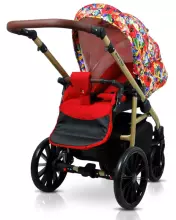 Babylux Aspero Art.286119 Silver Flex Universal 3-in-1 stroller