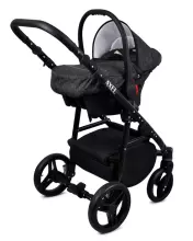 Babylux Axel Art.286121 Beige  Universal 3-in-1 stroller