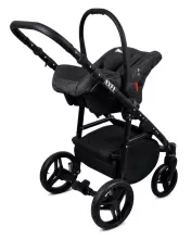 Babylux Axel Art.286123 Carbon  Universal 3-in-1 stroller