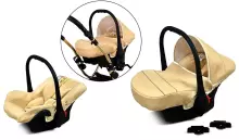 Babylux Classic Art.286133 Green Daisy Classic 3-in-1 baby stroller