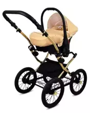 Babylux Classic Art.286150 White Dots Classic 3-in-1 baby stroller