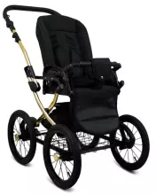 Babylux Margaret Gold Art.286156 Grey Magic  Classic 3-in-1 baby stroller