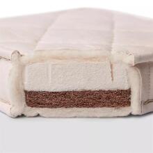 La Bebe™ matracis 120×60 cm Sleep, kokosšķiedra + PPU putas + aitas vilna, 6 cm kokos + 2 cm PPU putas