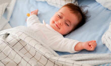 La Bebe™ matracis 120×60 cm Sleep, kokosšķiedra + PPU putas + aitas vilna, 6 cm kokos + 2 cm PPU putas