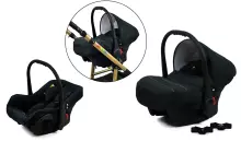 Babylux Color Lux Art.286201 Pansies and Roses Universal 3-in-1 stroller