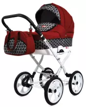 Babylux Rosso Art.286216 Classic 3-in-1 baby stroller