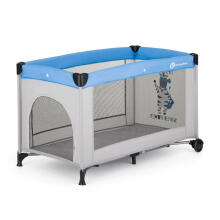 Travel cot - 17622 - 1 level - KOOT - ZEBRA super POWER ***