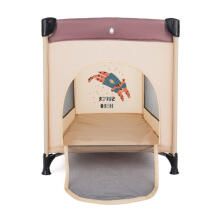 Travel cot - 17639 - 1 level - KOOT - TIGER super HERO ***