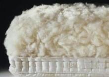 La Bebe™ mattress 140×70 cm Space, coconut fiber + seaweed + wool, 6 cm coconut + 2 cm seaweed