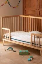 La Bebe™ matracis 140×70 cm Space, kokosšķiedra + HR putas + aitas vilna, 6 cm kokos + 2 cm HR putas